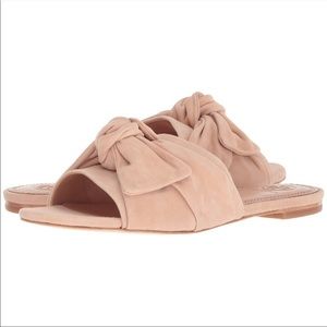 Tory Burch Perfect Blush Annabelle Bow Slide